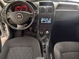 a dashboard of a car with a digital display in it