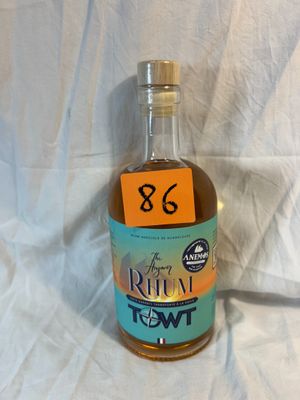 an image of a bottle of liquor with a price tag on it