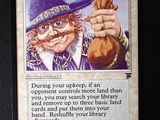 a picture of a card with a picture of a man in a hat