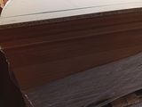a stack of cardboard sitting on top of a pallet