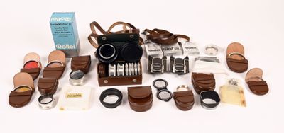 many items that are sitting on a white surface