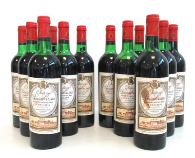 12 Blles CH. RAUZAN GASSIES Margaux GCC 1975 - Photo 1