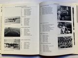 an open book with a bunch of pictures on it
