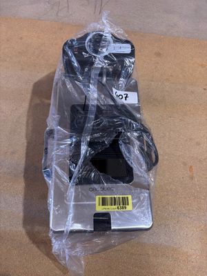 a box with a cell phone in it on a table
