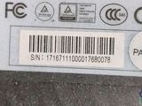 a sticker that has a barcode on it