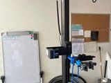 an image of a garage with a work bench and a work station