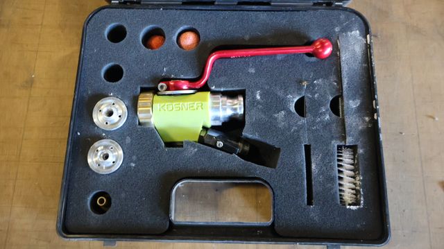 Lance à projeter pour produit pâteux KOSNER MK10 et MK20, état ne...