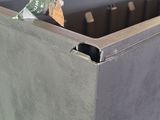 a trash can that has a bunch of bags inside of it