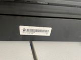 a close up of a machine with a barcode on it ' s side