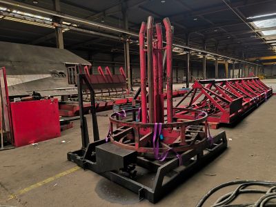 a large room with a lot of equipment in it