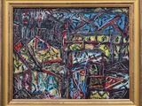 an image of a painting of a group of people in a room