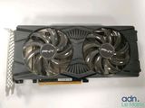 a close up of a video card with a fan on top of it