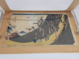 a picture of a painting on the wall of a room