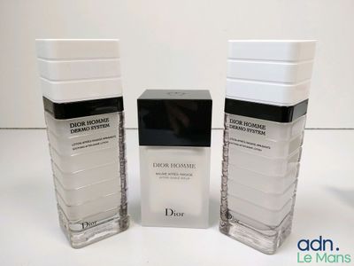 Lot de 3 produits cosmétiques DIOR HOMME - NEUFS, marqués te…