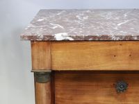 Commode rectangulaire en bois et placage de noyer, ouvrant p… (photo 3)