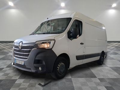 a picture of a white van parked in a room