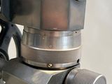 a close up of a machine with a piece of paper on it