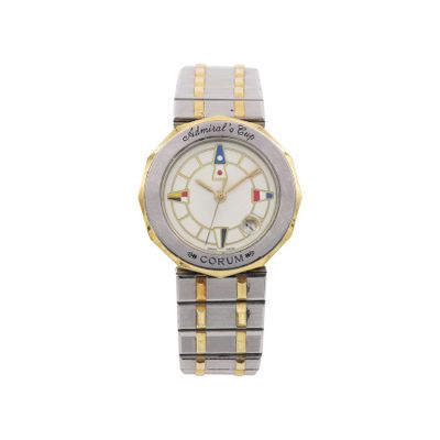 gros plan d'une montre sur fond blanc