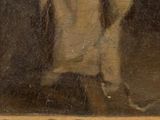 an old picture of a woman holding a baby in her arms