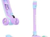 two purple scooters with wheels and wheels on a white background