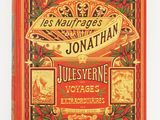 la couverture de la première édition du roman *Les naufrages de Jonathan*