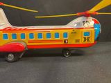 a toy airplane that is sitting on a table
