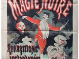 une affiche présentant la magie de « Magic Noire » à Paris