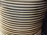 a lot of plates stacked on top of each other