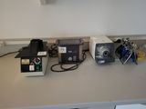 several different types of machines on the counter