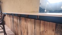 2 étagères en bois avec supports muraux (photo 3)