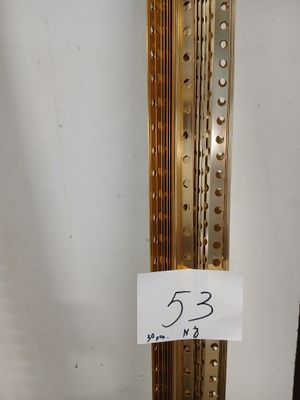Lot de 30 profilsé d’angle en aluminium poli coloris or bril…