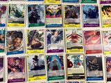 a lot of cards that are on the table