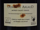a label on a bottle of wine that says domaine arlaud