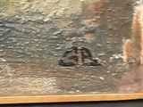 a picture of a painting on the wall of a building
