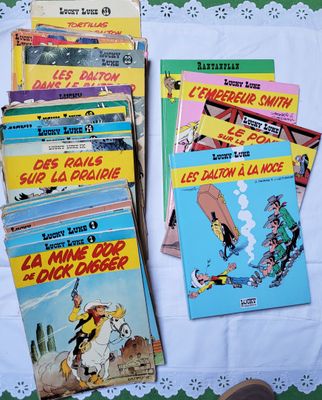 [BD] LUCKY LUKE : 33 BD souples certaines en éditions origin… - Photo 1