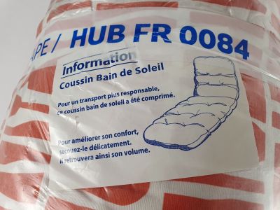a bag of food that has been wrapped in plastic