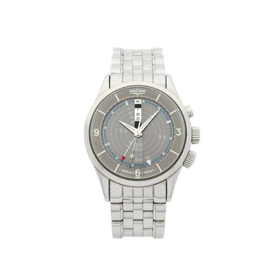 une image d'un gros plan d'une montre-bracelet sur un fond blanc