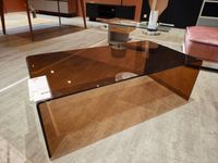 Table basse en verre fumé, 120 x 60 x 40 cm (photo 3)