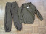 an image of a pair of military clothing on the floor