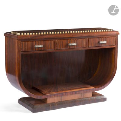 an image of a wooden desk with two drawers and a shelf