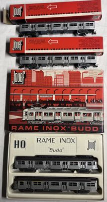 JOUEF – Ho – BUDD Inox Banlieue SNCF – lot se composant d’un coffret B - Photo 1