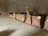 a room with a lot of boxes and boxes on the floor