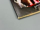 a picture of a book with a picture of a cat on it