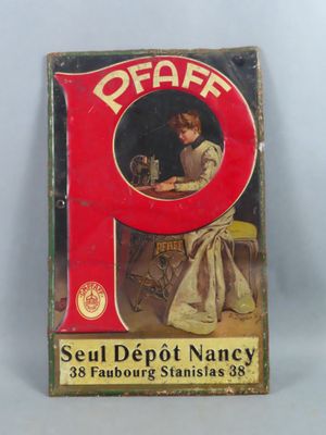 une photo d'une boîte de « Pfafff Seul » du magasin de Nancy