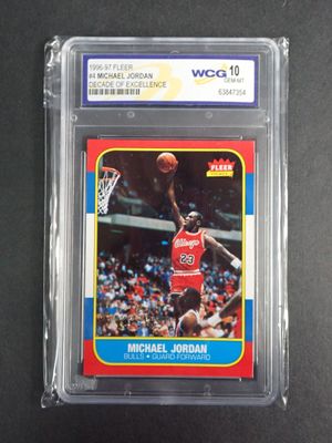 a close up of a basketball card with a basketball player on it