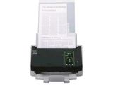 an image of a document scanner with a paper in it