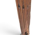 a close up of a piece of wood that has been made to look like an umbrella