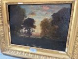 a picture of a picture of a painting in a gold frame