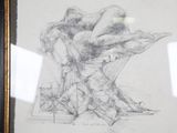 a picture of a drawing of a man and a woman