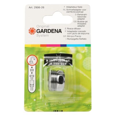 gardena 1 / 4 in x 3 / 8 in stainless steel threaded plug